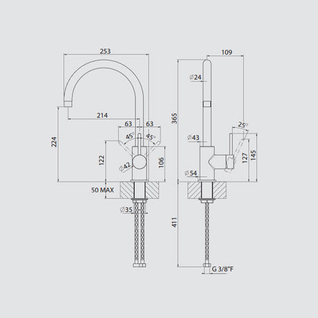 Systemceram Fresh Armatur