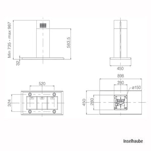 Elica Galaxy Dunstabzugshaube