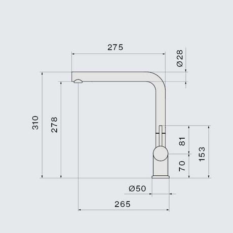 Falmec Armatur Iseo Corner