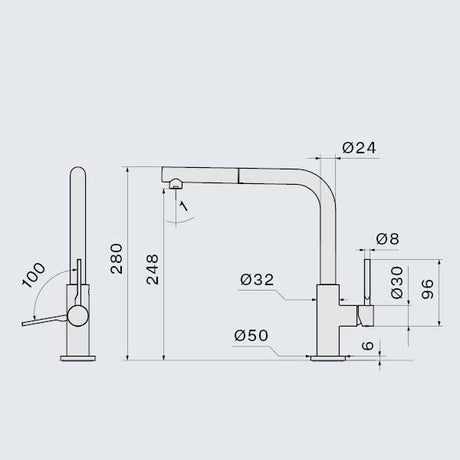 Falmec Armatur Trevi Corner