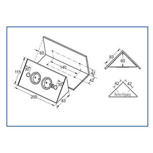 Thebo Ecksteckdose Riva mit und ohne USB