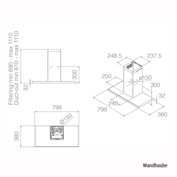 Elica Galaxy Dunstabzugshaube