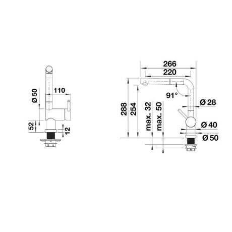 Blanco Linus-S-F Armatur