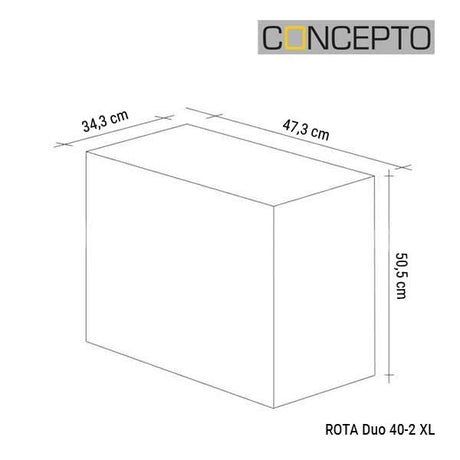 Concepto ROTA Duo 40-2 XL
